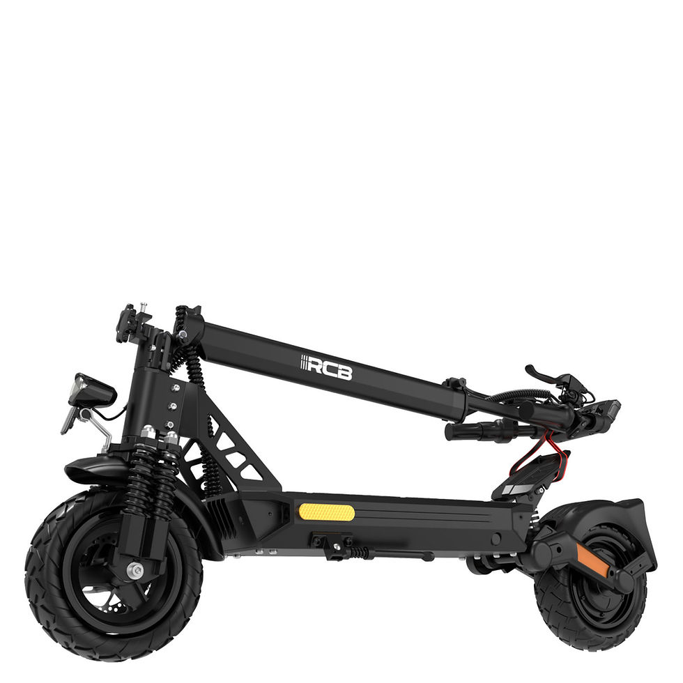 Thumbnail: RCB D5 PRO ABE 500W Foldable Electric Scooter 48V 27Ah 25km/h