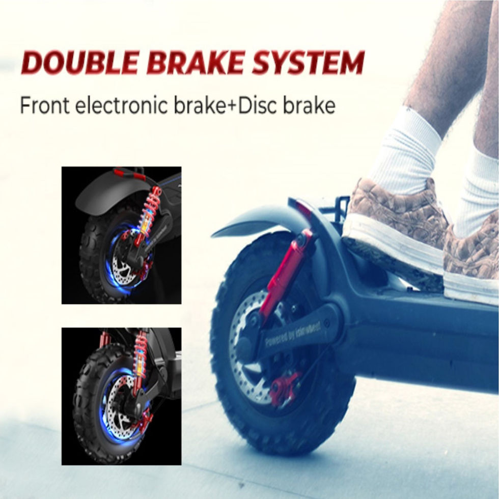 Thumbnail: Isinwheel GT2 1000W peak foldable electric scooter - 48V 15Ah 45km/h*