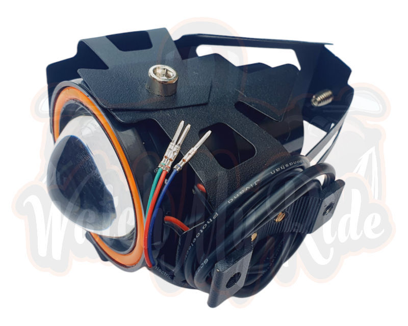 Thumbnail: U7 Headlight 12-72V with or without horn e-scooters, ATVs, moto etc.
