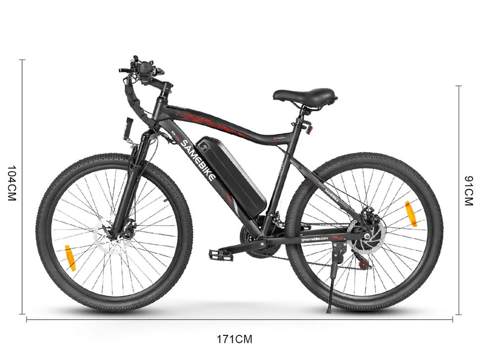 Thumbnail: Samebike SY26-II 500W electric mountain bike 36V 13Ah removable 35km/h**