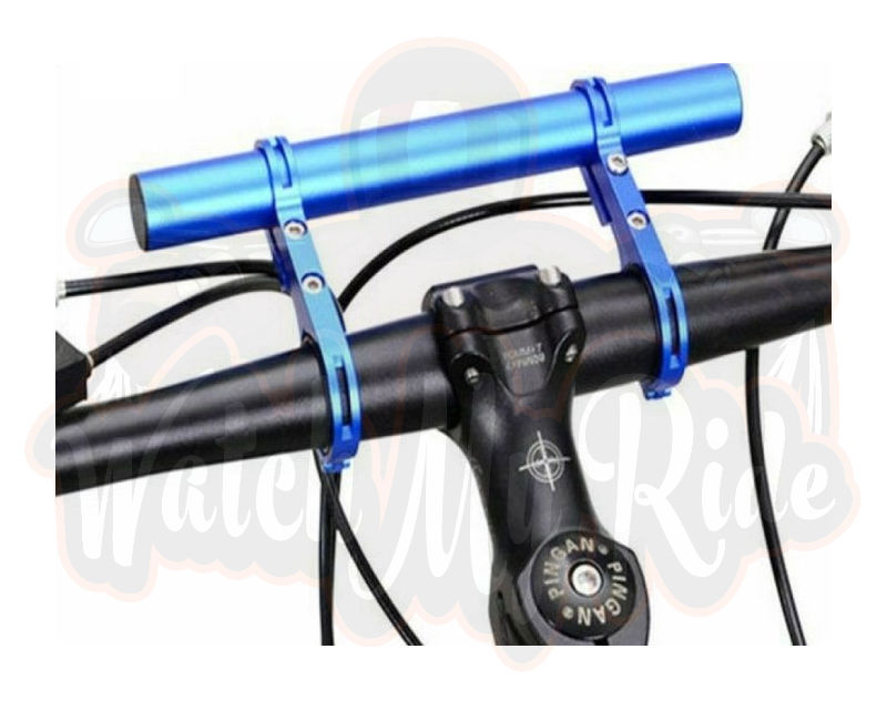 Thumbnail: handlebar extension in blue or black