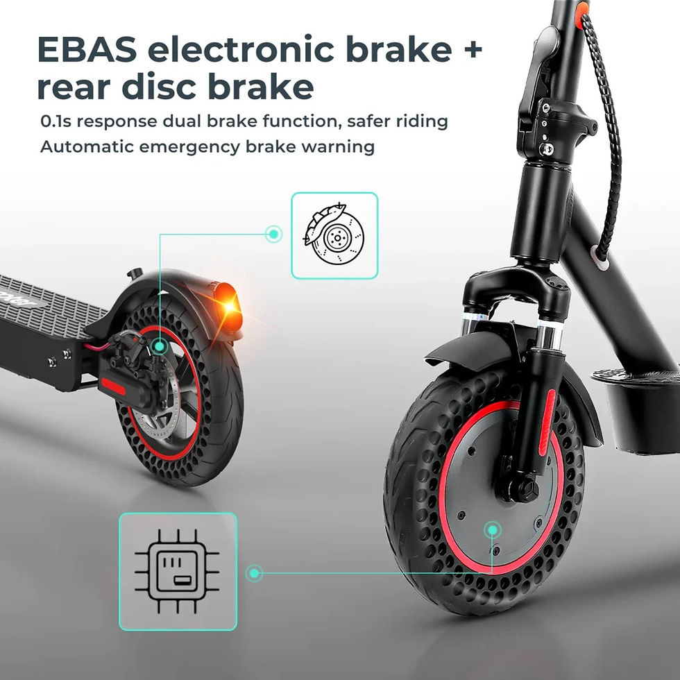 Thumbnail: iScooter i9Max 500W commuting electric scooter - 36V 10.4Ah 25km/h* APP