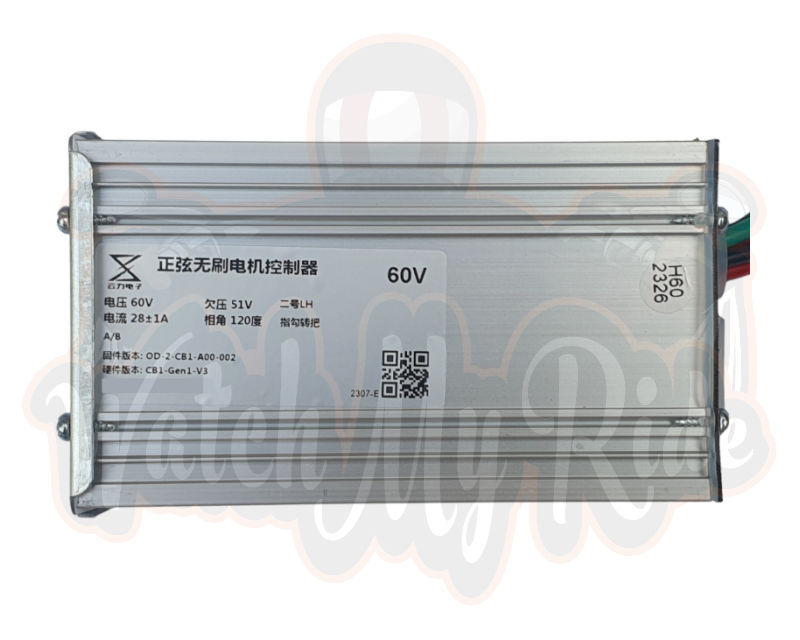 Thumbnail: 60V/28A Yunli controllers DS20 display or full set easy replacement feature, Sinewave FOC-9 Mosfets