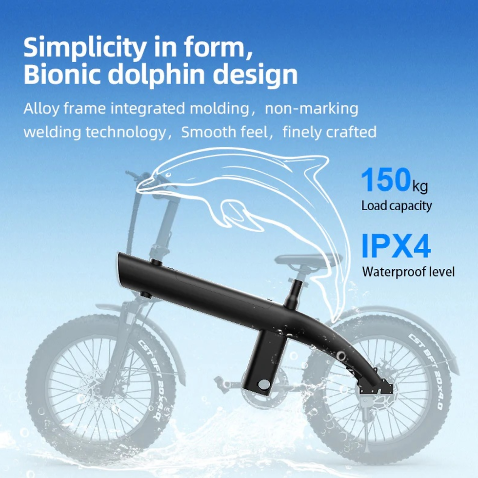 Thumbnail: KIXIN Q3 2000W Peak output Electric Bike 48V 20Ah removable battery 28mph*