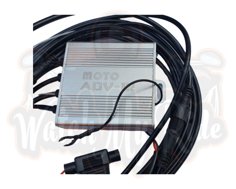 Thumbnail: Headlight/Spotlights 12-80V Auxiliary for electric scooters, e-bikes, moto