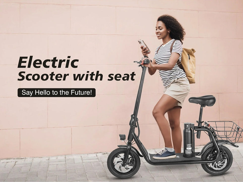 Thumbnail: Samebike SM-C01 250W City electric scooter 36V 10.4Ah removable battery 25km/h