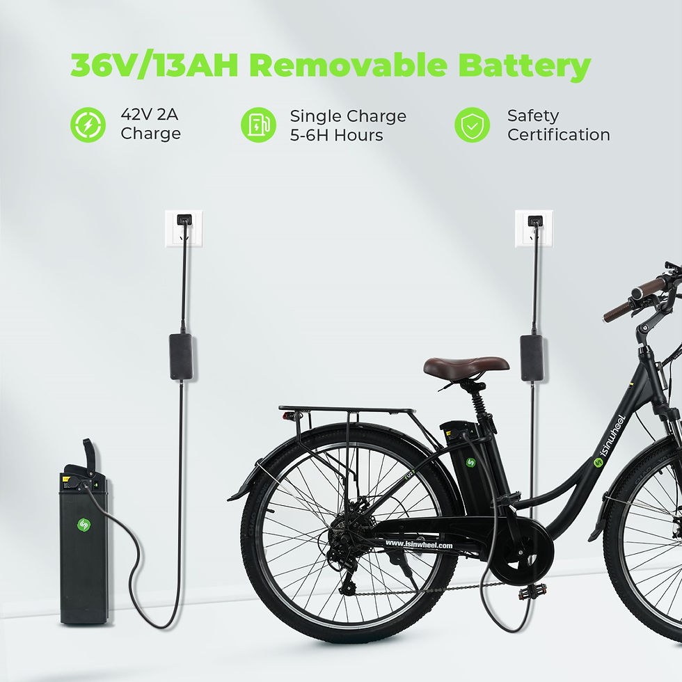Thumbnail: iSinwheel U2 250W commuting electric bike 36V 7.8Ah 25km/h*