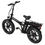 Thumbnail: Koolux X11 500W or 750W peak output foldable e-bike 48V 23.4Ah Dual battery