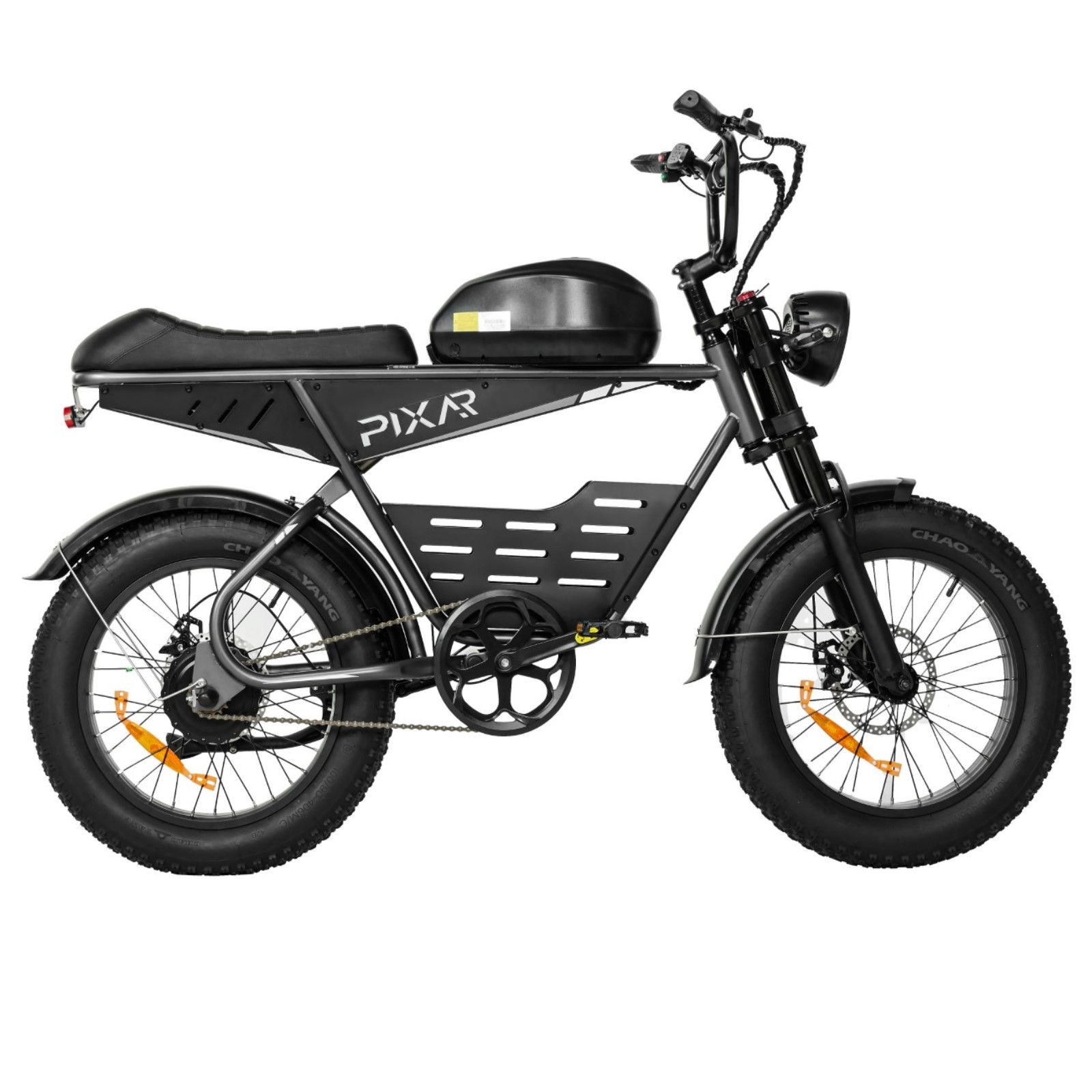 PIXAR SuperV 250W Fat tyre Retro Electric Bike 48V/15.6Ah or 30Ah - 20mph