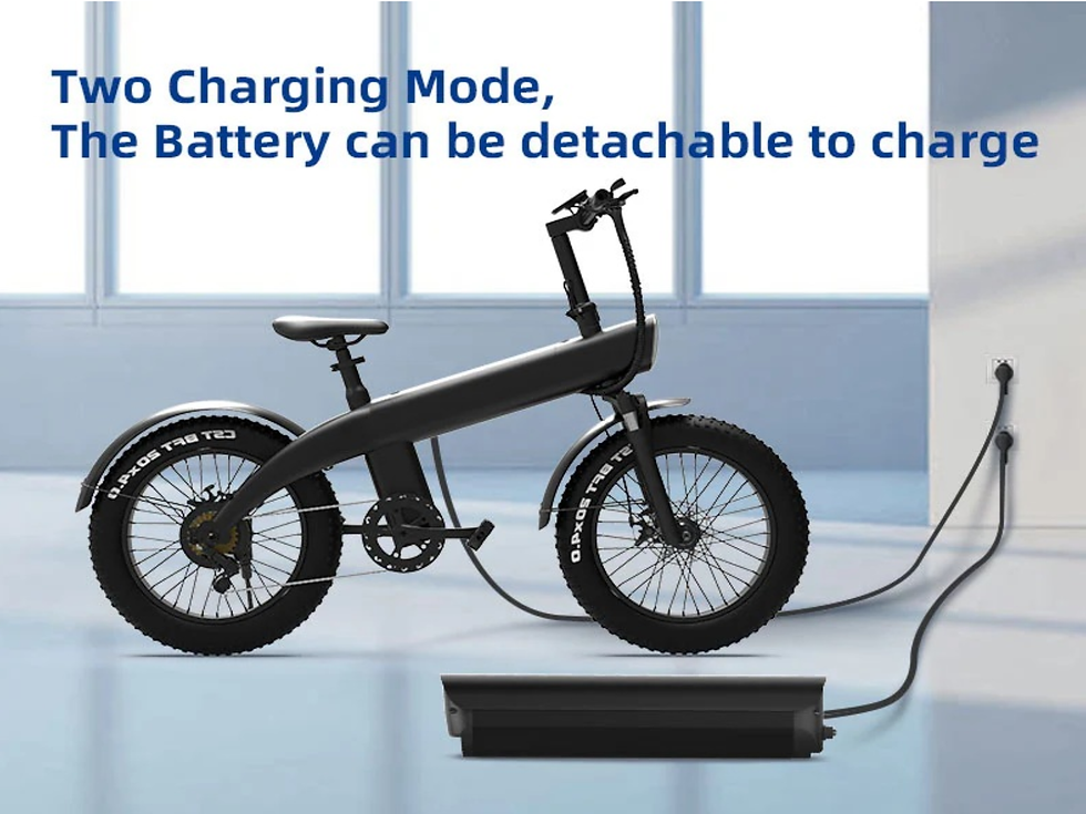 Thumbnail: KIXIN Q3 2000W Peak output Electric Bike 48V 20Ah removable battery 28mph*