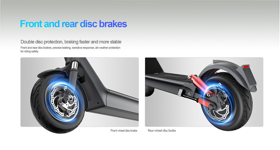 Thumbnail: KIXIN X9B 500W foldable commuting electric scooter 36V/15.6Ah 25km/h