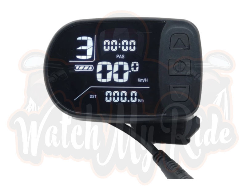 Thumbnail: Kugoo G-booster 48V NEW version thumb throttle display and similar scooters.