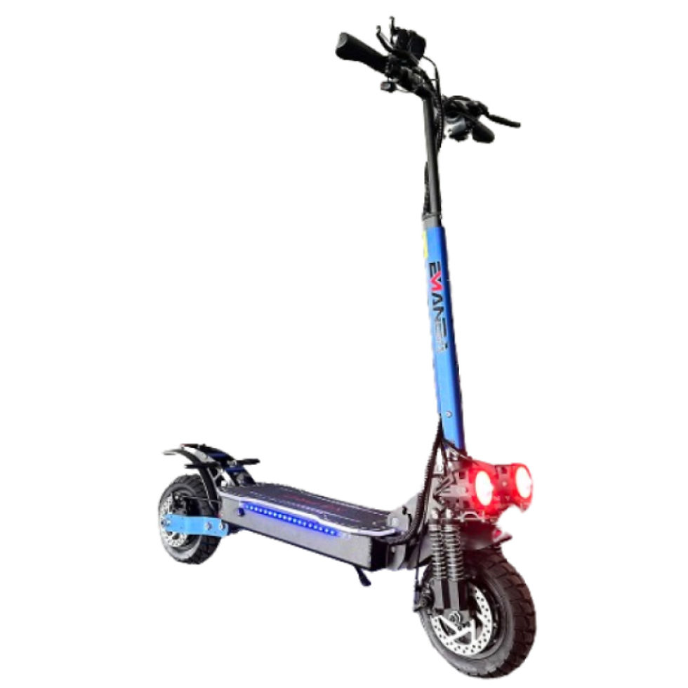 Thumbnail: Emanba X6pro 2400W electric scooter 48V/21Ah - 31mph* (Blue)