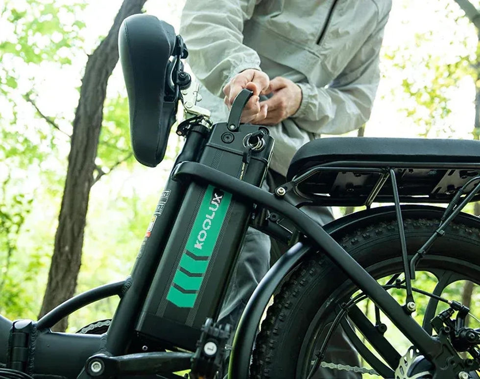 Thumbnail: KOOLUX BK6S 3.0 350W foldable commuting e-bike 36V 13Ah 25km/h