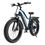 Thumbnail: ECORUSH ECO R1 26" Pedelec All Terrain fat tyre e-bike 250W 48V 13Ah removable battery