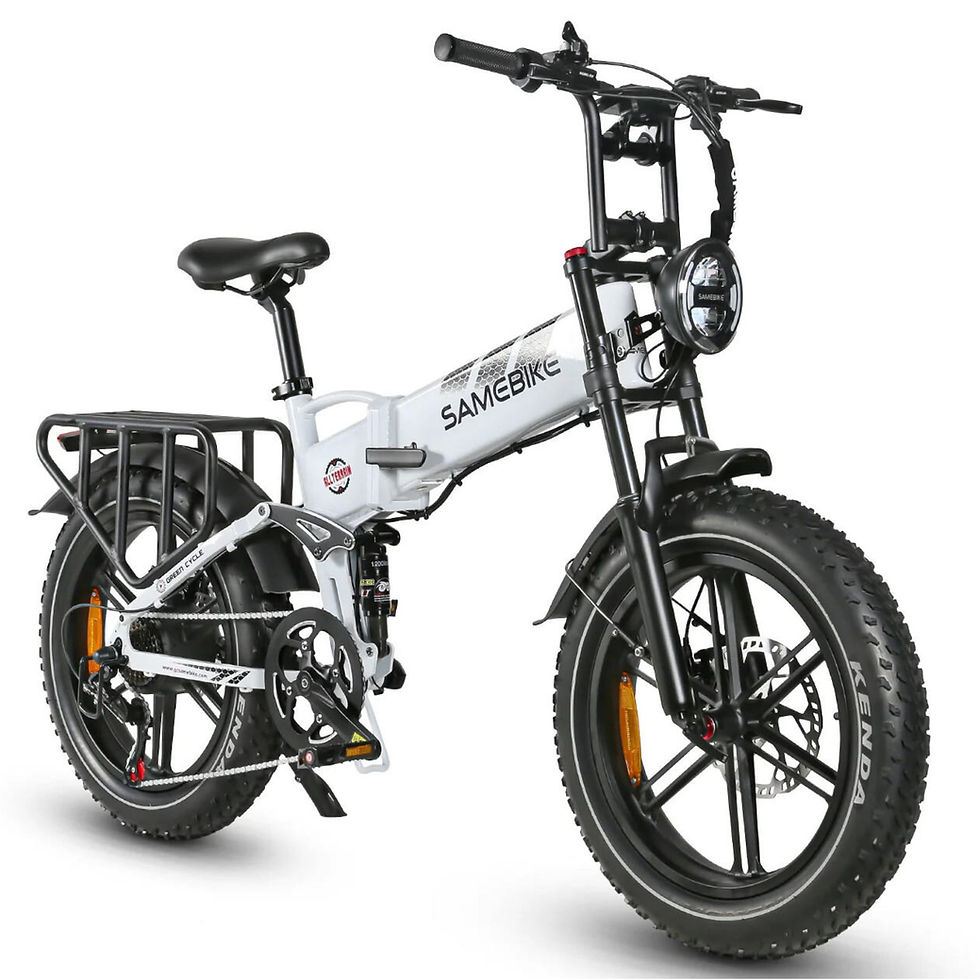 Thumbnail: Samebike RS-A02 Plus 1200W Foldable City electric bike 48V 17Ah removable battery 40km/h**