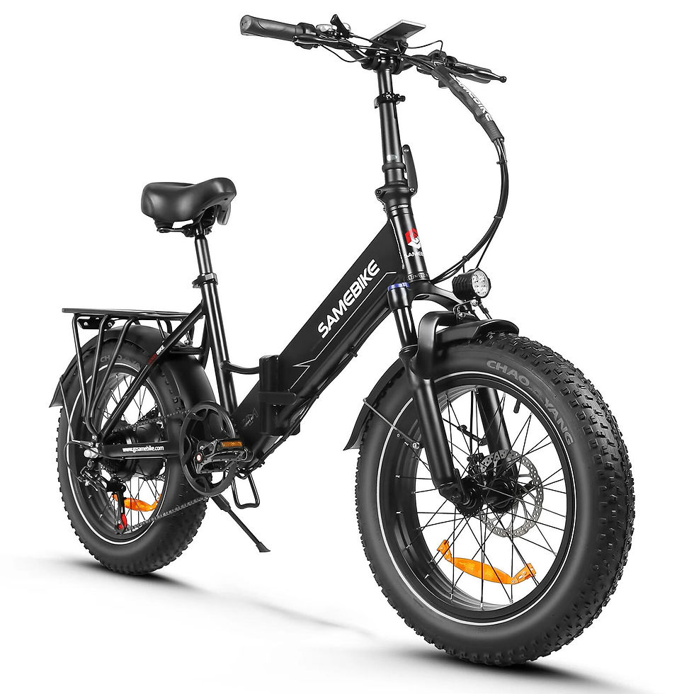 Thumbnail: Samebike LOTDM200-II 750W foldable city e-bike 48V 13Ah removable battery 40km/h**
