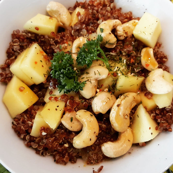 Quinoa-Salat