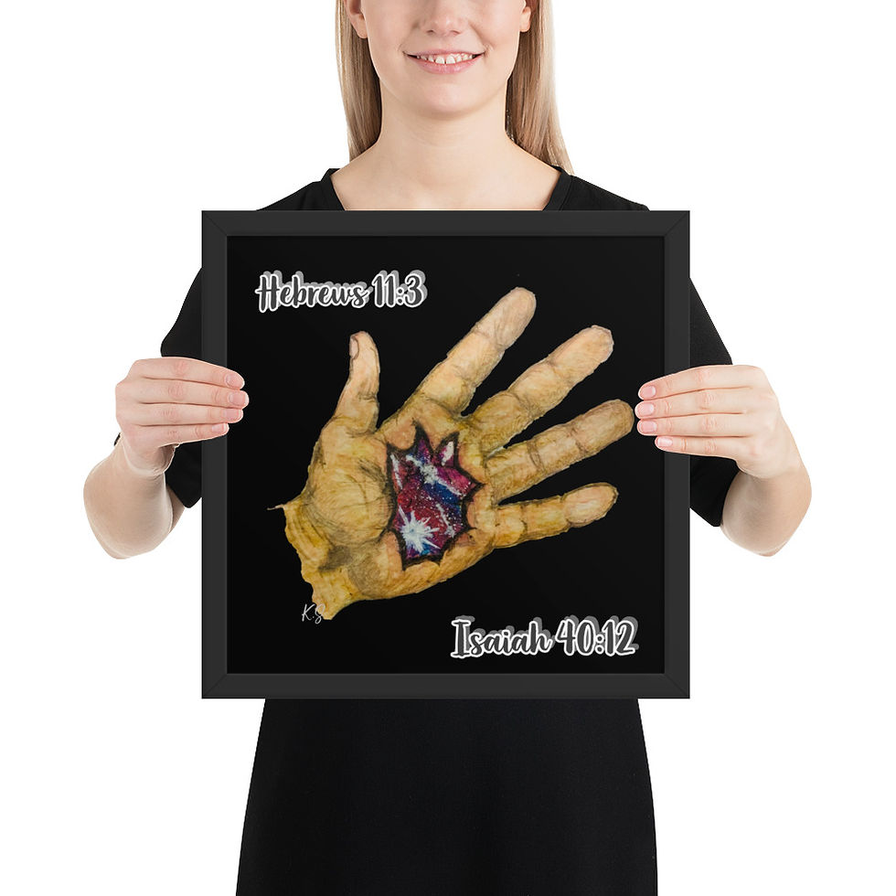 Thumbnail: THEY'VE GOT THE WHOLE WORLD - Framed PRINT