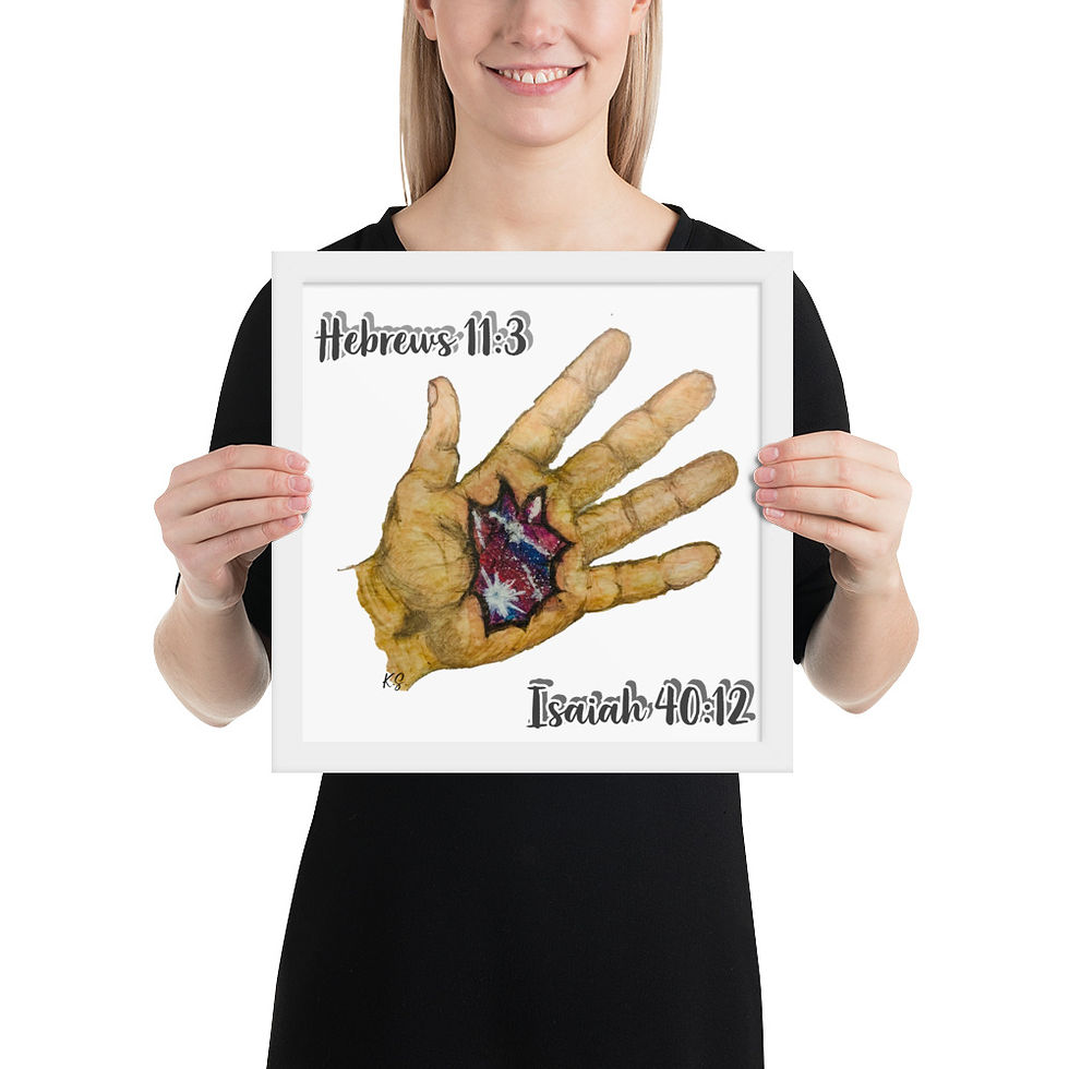 Thumbnail: THEY'VE GOT THE WHOLE WORLD - Framed PRINT