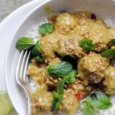 Polpette di carne con spezie, riso basmati e menta - Programma Nutri® dott.ssa Ravelli