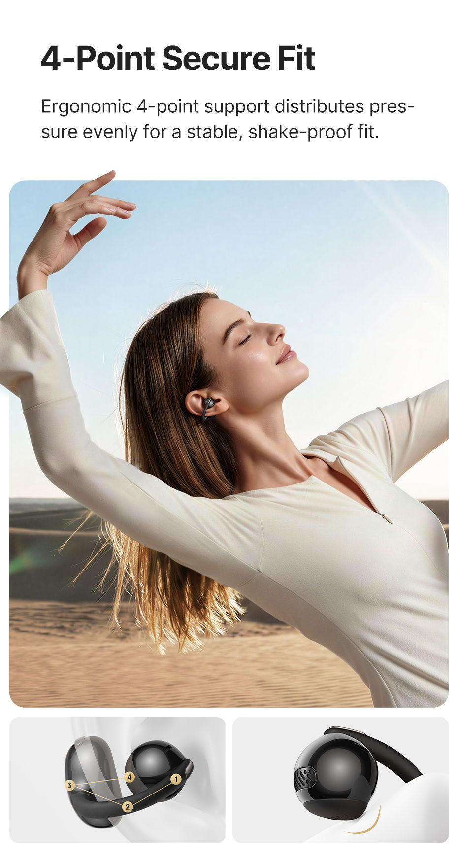 Thumbnail: Baseus Bowie MC2 AIR Clip-on TWS Earbuds Ear Clips Wireless Earphones Bluetooth 
