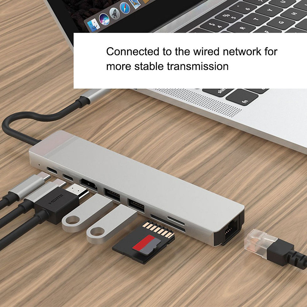 Thumbnail: USB 3.0 Type C HUB USB C Docking Station to HDMI 4K 30HZ Multifunctional Type C 