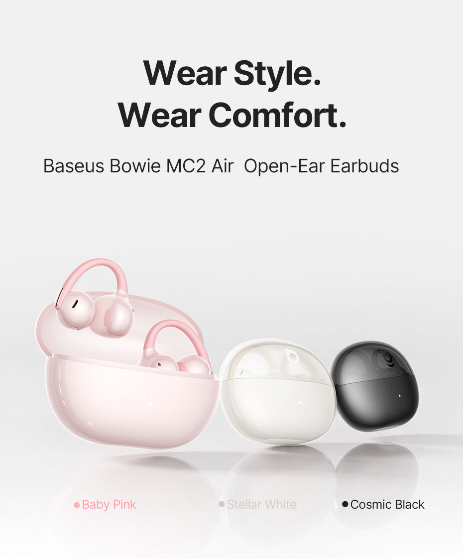 Thumbnail: Baseus Bowie MC2 AIR Clip-on TWS Earbuds Ear Clips Wireless Earphones Bluetooth 