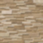 Color Swatch of MSI Rockmount Stacked Stone Veneer Panels in Casa Blend which is a brown and beige toned stone.
