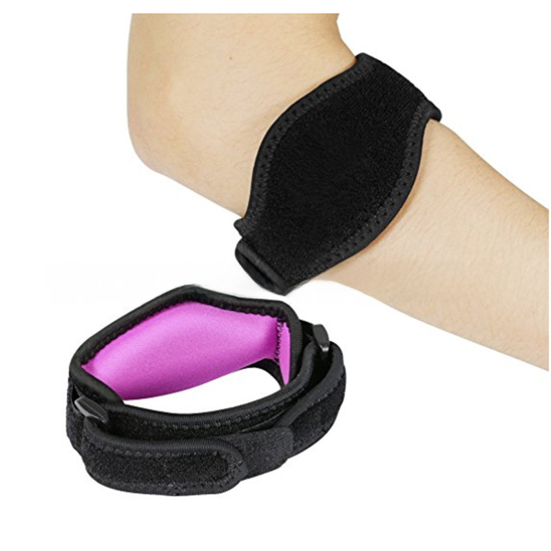 Miniatura: Adjustable Breathable Sports Elbow Guard with EVA Padding