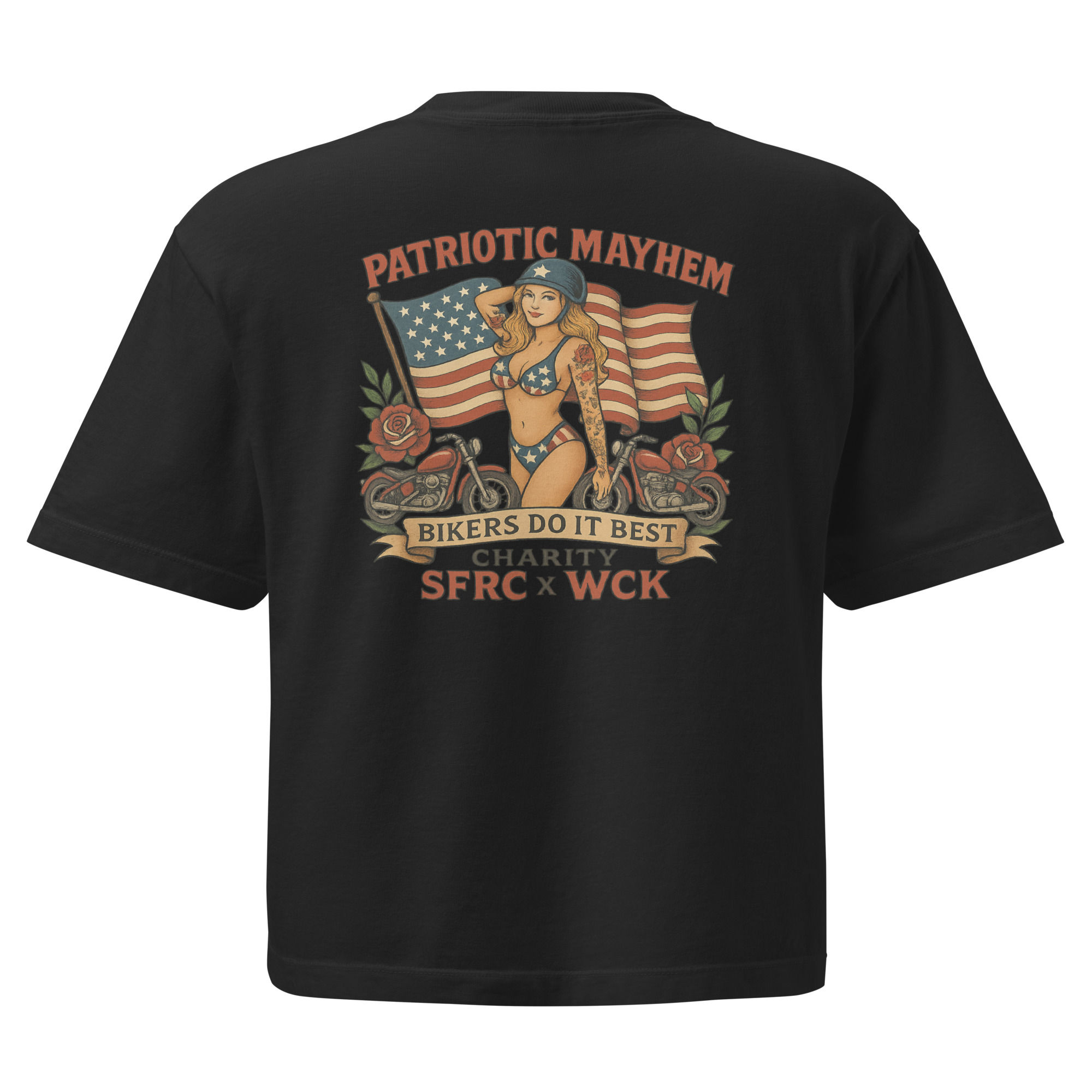 Patriotic Mayhem Tee – SFRC x WCK