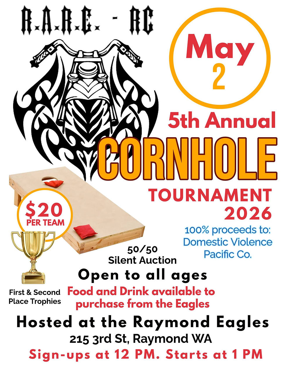 5-2 Cornhole Tournament