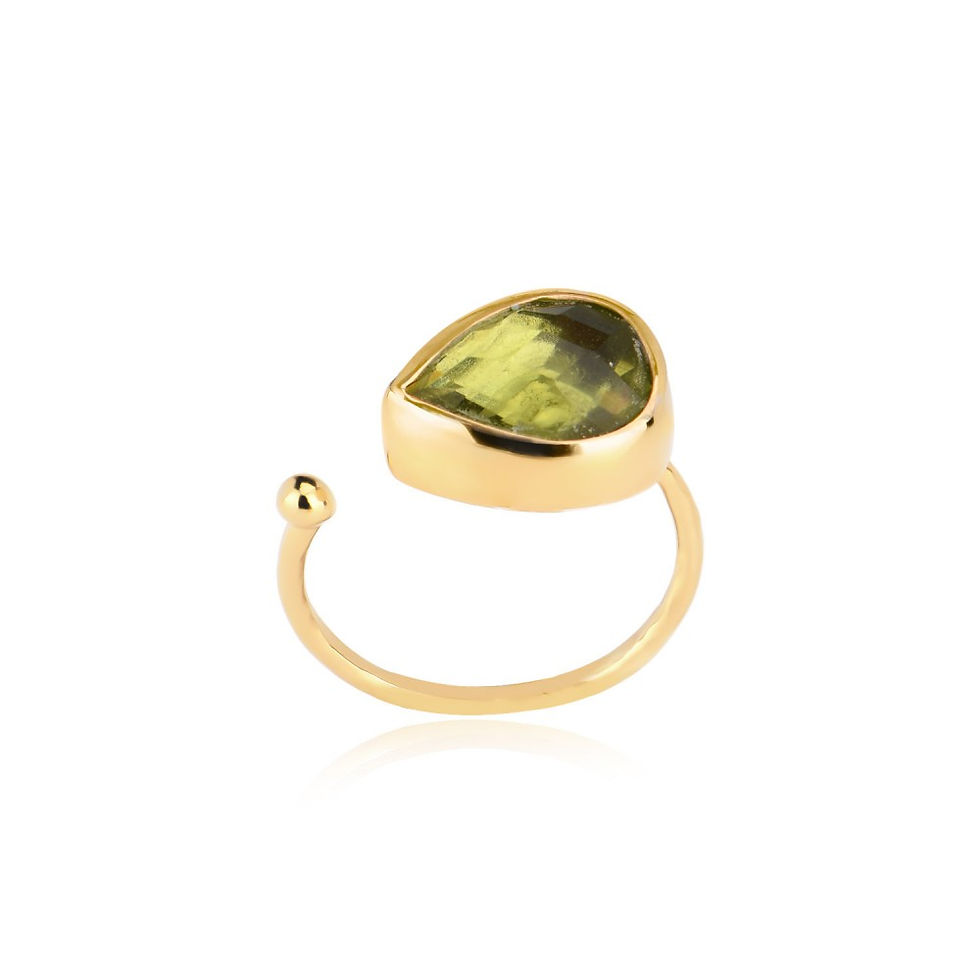 Labradorite Stone Ring