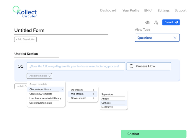 Onboarder - Survey Creation - Process Flow - Dropdown - Library - Midstream.png