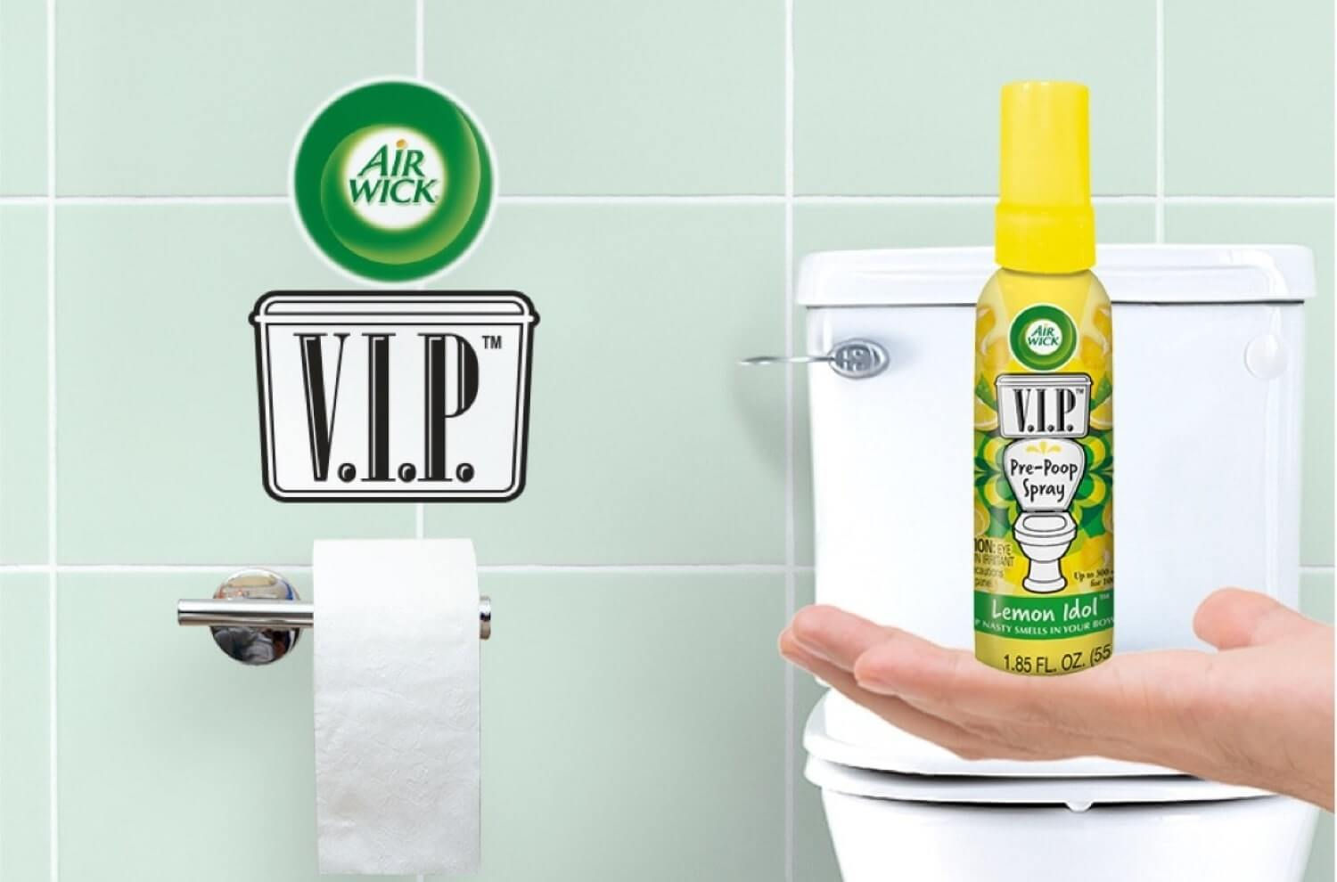 VIP PRE-POOP SPRAY FRESH MODEL 6/1.85Z