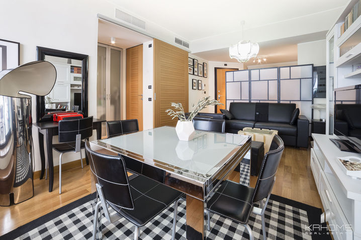 Luminoso appartamento arredato in affitto a Roma Parioli, a due passi da Villa Borghese