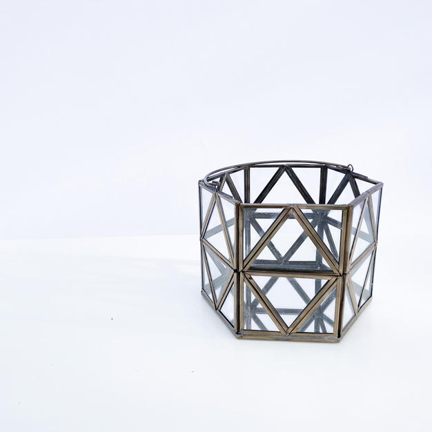 Mini Brass Lantern Votive