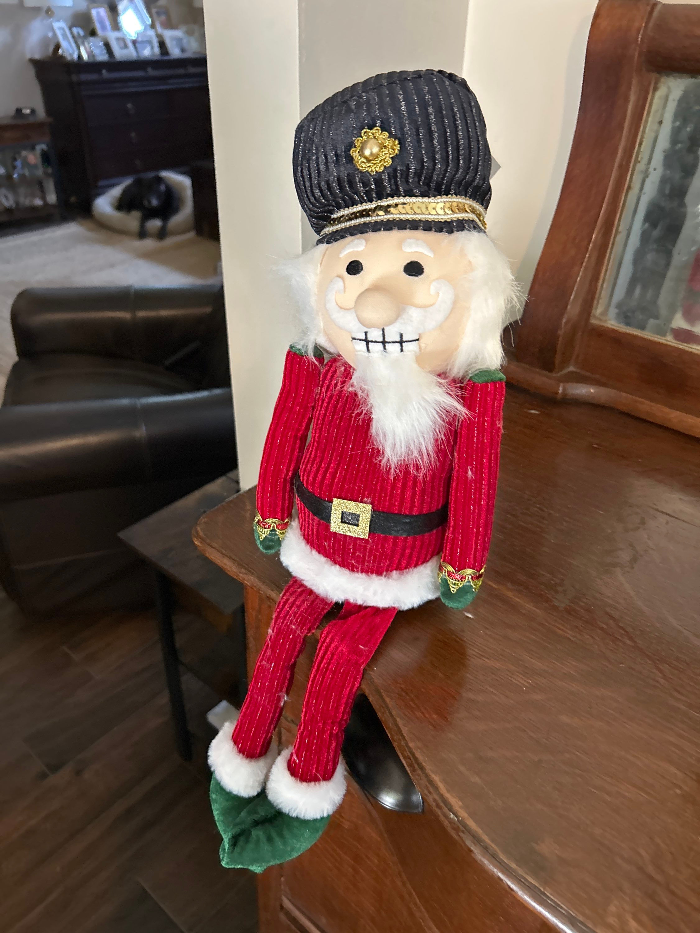 Plush Nutcracker Med