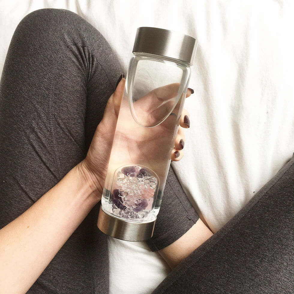 Thumbnail: ViA Crystal Water Bottle | WELLNESS