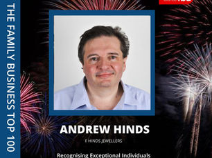 Family Business Top 100 Recognition For Andrew Hinds