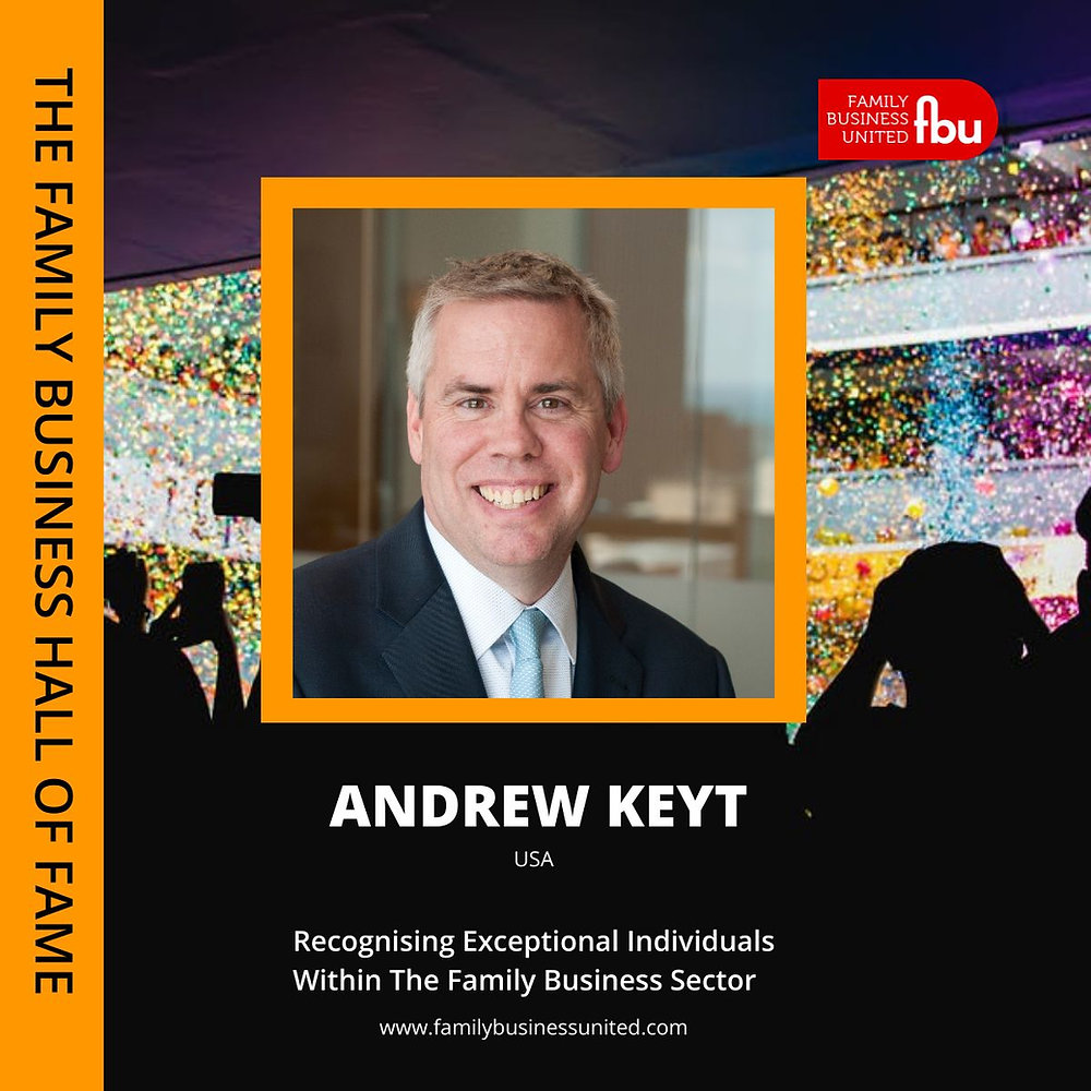 Andrew Keyt Andrew Keyt Inducted Into Family Business Hall Of Fame