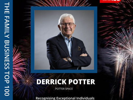 Family Business Top 100 Recognition For Derrick Potter