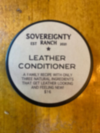 Leather Conditioner 