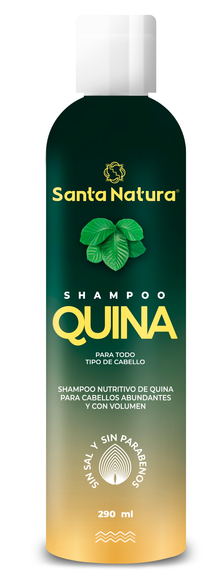 Shampoo natural de quina