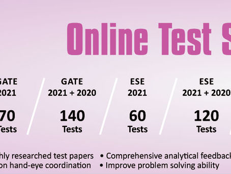GATE 2021 Online Test Series: The Roadmap to Success in GATE 2021