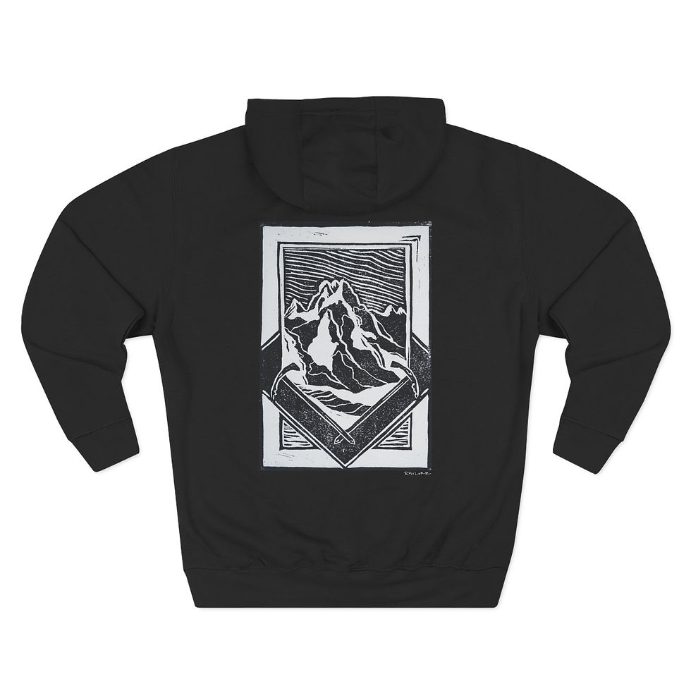 Thumbnail: Ascent of Dome Peak x Coastal Lore Hoodie (Front Logo/Back Print)