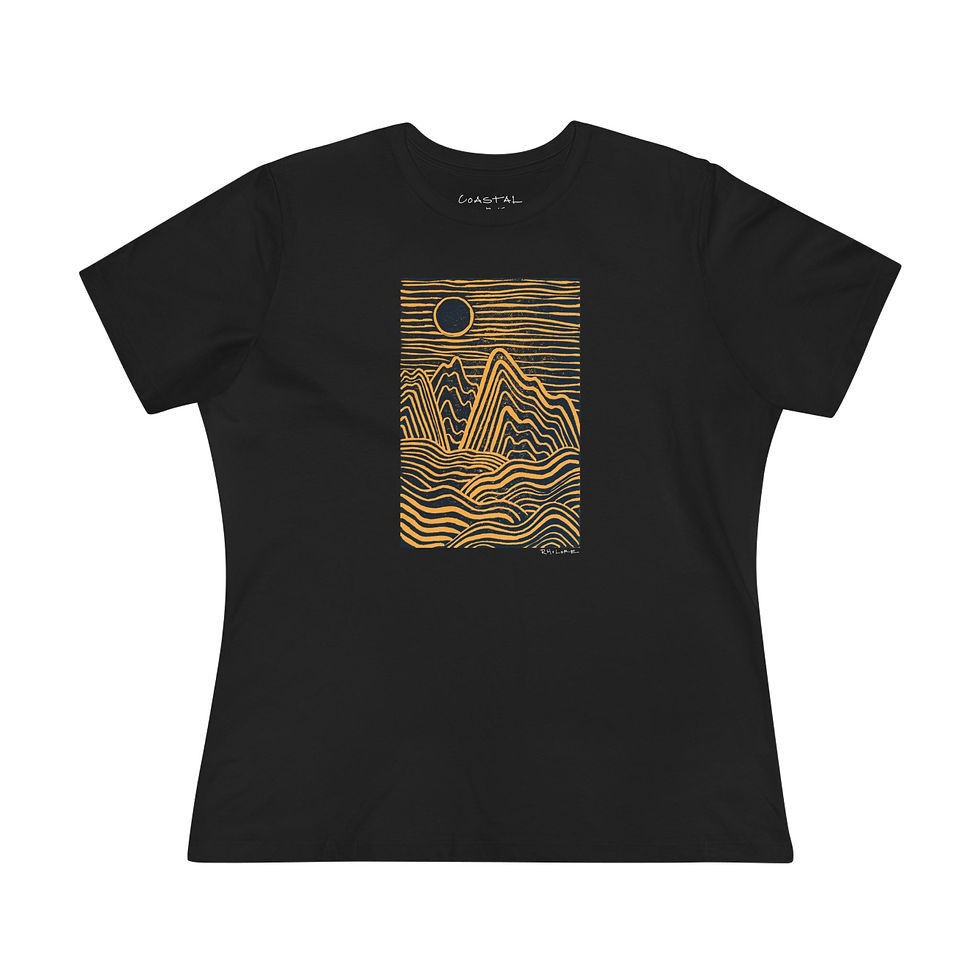 Thumbnail: Where the Land Meets the Seas Women's Tee