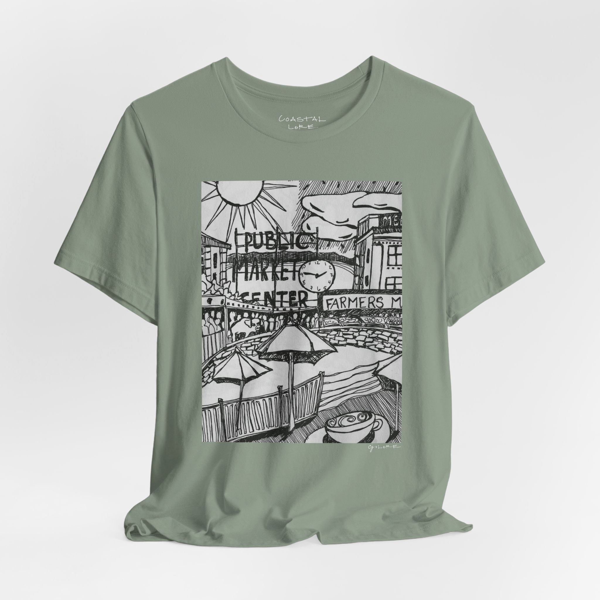 Summer at Pike Place Unisex Tee
