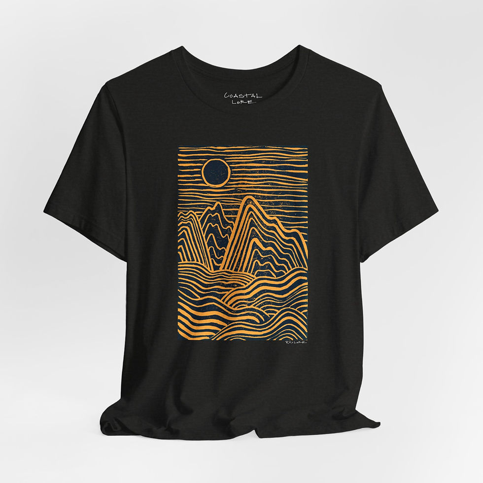 Thumbnail: Where the Land Meets the Seas Unisex Tee