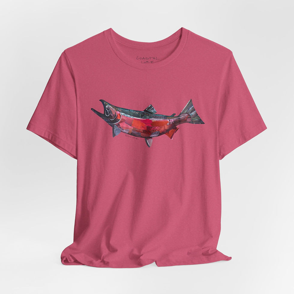 Thumbnail: Spawning Coho Unisex Tee